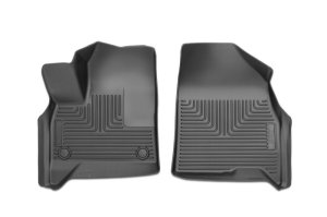 Chevrolet Traverse Floor Mats - Front - Husky Liners - X-Act Contour - Black - `24-`27